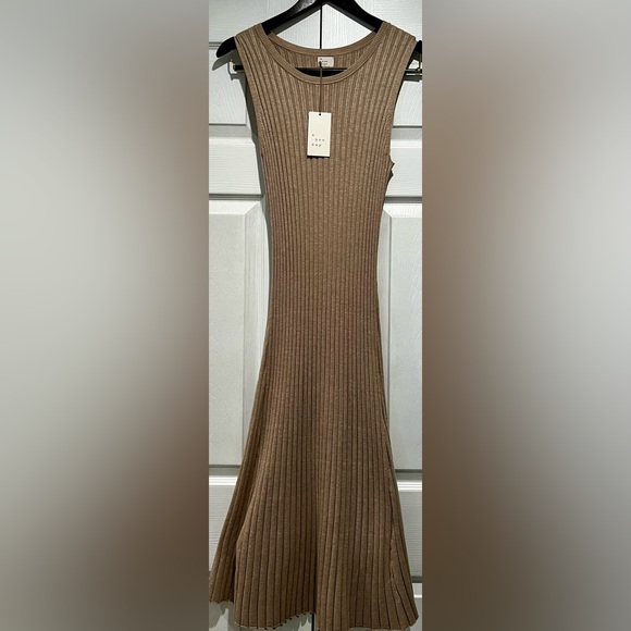 NWT A New Day Summer Weight Knit Dress Ladies Large - Picture 2 of 16